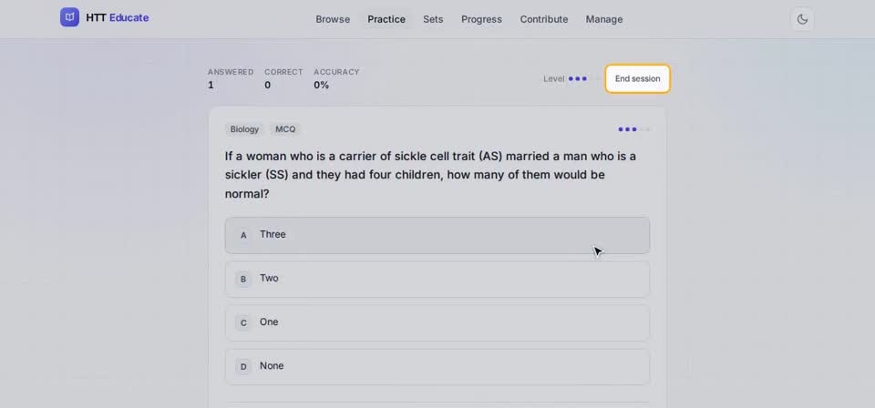 HTT Educate: next question — the screen at this step