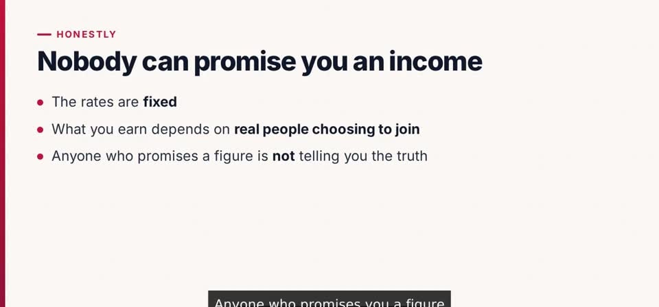 HTT Network: honestly — the screen at this step
